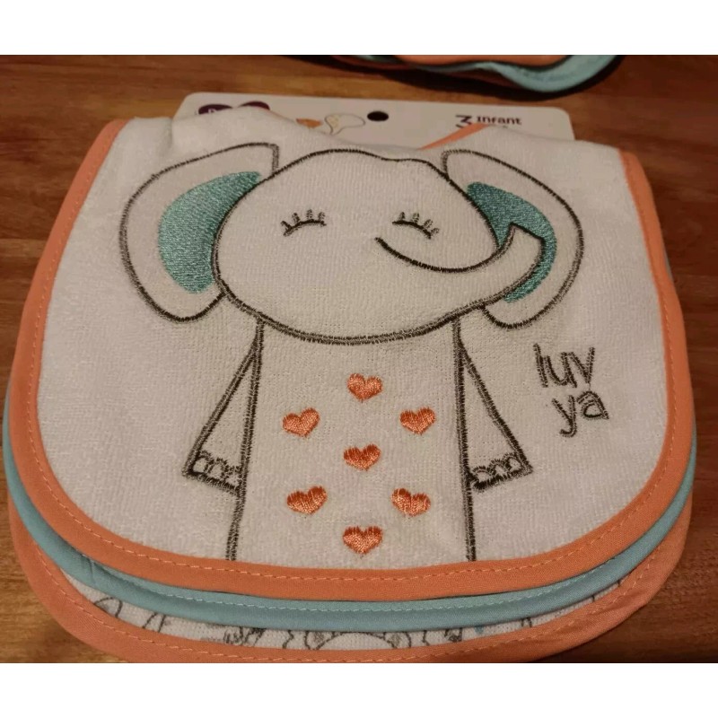 Parent's Choice 3 Pack Infant Bibs