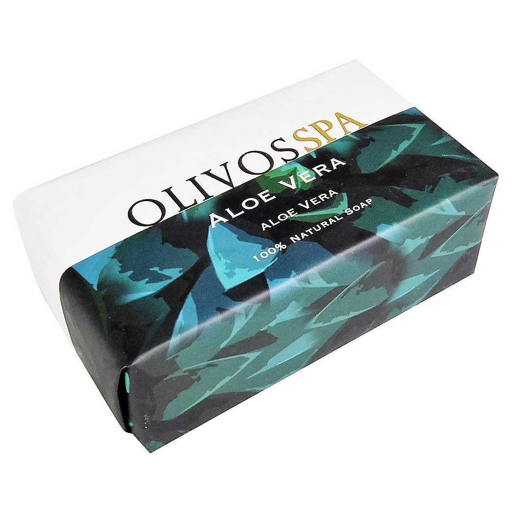 Olivos Spa Olive Oil Aloe Vera Soap 250 G 8.8 Oz