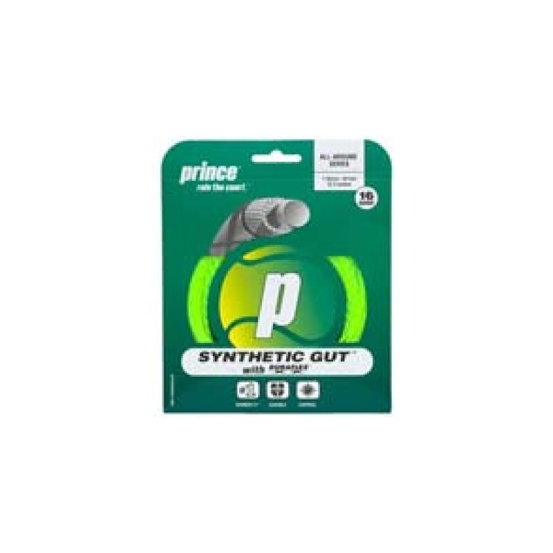 Prince Unisex Gut Duraflex 10 White 16