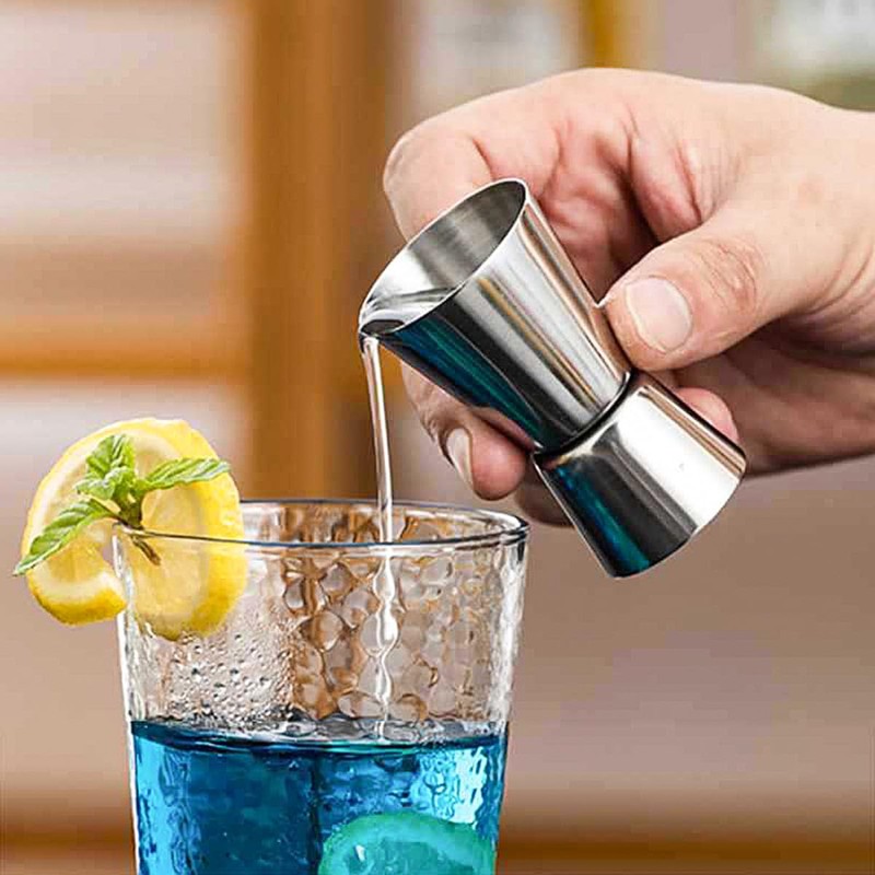 Set of 3 ZONADAH Measuring Cup 15/30ml 25/50ml 20/40ml Stainless