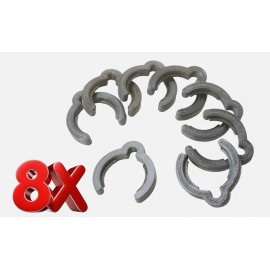 DNA Hose Wire clips for Festool Cable Extractor 3334mm 8x - Black CTL MidiMini