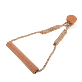 STOBAZA Boho Bathroom Accessories Unique Wooden Towel Rack Paper Towel Holder Wall Mount Hanging Paper Holder for Kitchen Bathroom