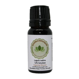 Lugols Iodine Solution 12% - 10ml - with Dropper Insert