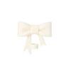 1pc 10mm Beige Bow Straw Cover Lovely Drinking Straw Tips