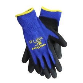 Goodyear Nylon PU Coated Safety Work Gloves Garden Grip Men Builder Gardening Mechanics Cut Tear Resistant Puncture EN388 4131 and CE Cat II certification - Medium