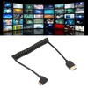 HD Multimedia Interface Cable 8K 48Gbps Right Elbow Mini HD