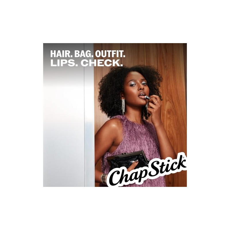 ChapStick Regular Skin Protectant Flavored Lip Balm Tube, 12 Count