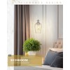 Audickic Pendant Lights Kitchen Island, Modern Brushed Nickel Hanging Lights