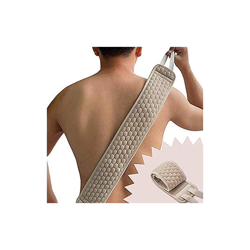 Reayou Back Scrubber,Long Dual Sided Body Scrubber, Exfoliating Bath Body