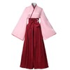 COSDREAMER Unisex Mens Women's Kimono Robe Geisha Japanese Yukata Ruffle