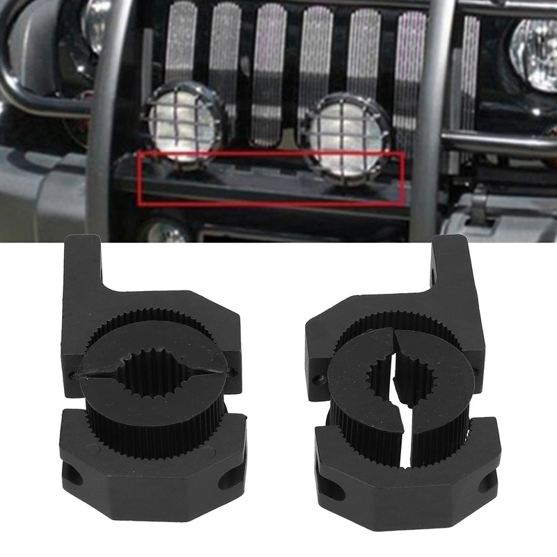 4 Pcs 25‑40mm Bull Bar Clamp Bracket, Roll Cage Light
