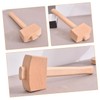TEHAUX Wood Carving Hand Tool Wooden Mallet Hammer Wooden Hammer