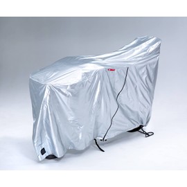 Kawadomi Seisakusho KW-379AS/SL-3 Wind Prevention Cycle Cover, High Back Compatible, Silver