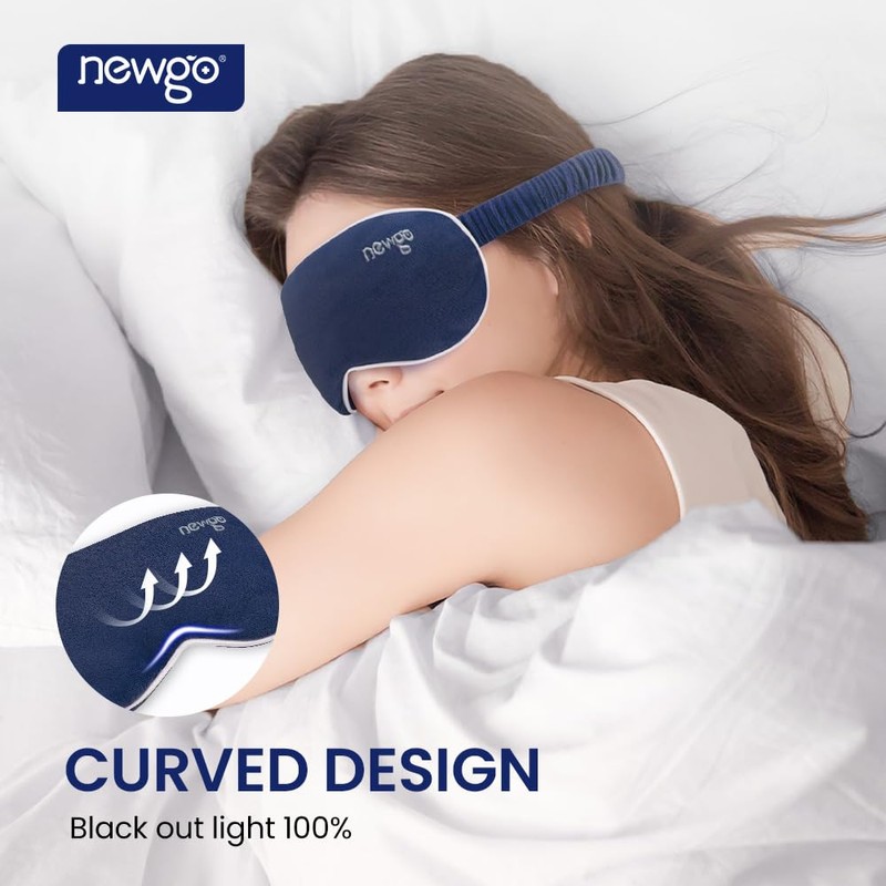 NEWGO Eye Mask for Dry Eyes Blue
