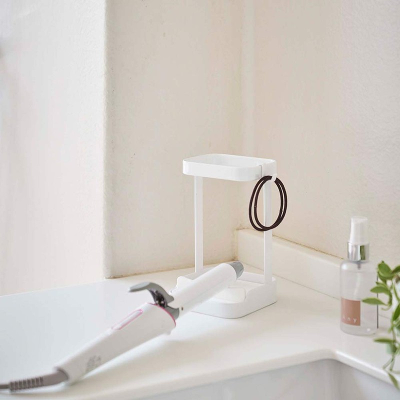 Yamazaki Tower Straightener Holder, White