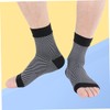 Healeved 2pairs Compression Ankle Support Socks Elastic and Breathable Sports