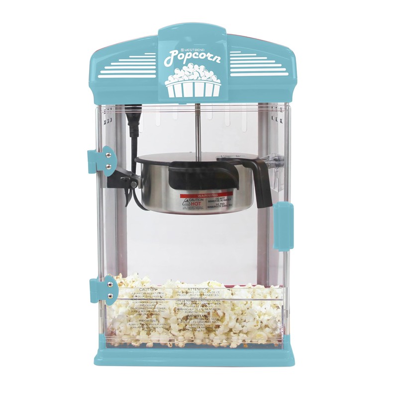 West Bend Stir Crazy Movie Theater Popcorn Popper, Gourmet Popcorn