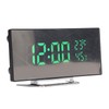 LED Digital Clock 3 Level Brightness Snooze USB Battery Powered