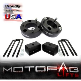 MotoFabLifts CH-3F-2R 3 in Front and 2 in Rear Leveling lift kit that is compatible with 2007-2018 Chevy Silverado Sierra GMC