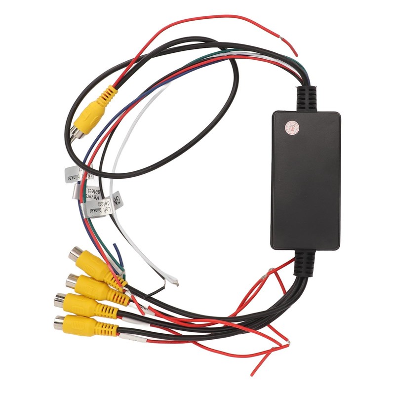 Car Rear View Camera Splitter Switch 4 Input 1 Output