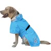 Waterproof Dog Raincoat, Reflective Adjustable Hooded Dog Rain Coat, Lightweight