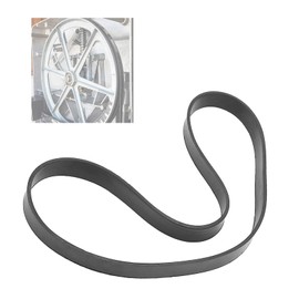 Neumáticos de Sierra de Cinta de Repuesto, Neumático de Sierra de Banda de Goma Neumático de Goma Antideslizante para Carpintería de 14 Pulgadas O 350mm