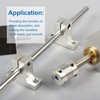 DMiotech 5mm Inner Diameter H15xD15 Flange Coupling Connector Rigid Guide