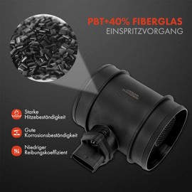 Frankberg Air Flow Meter 5-Pin Compatible with Signum Z03 2.8L 2005-2008 Vectra C Z02 2.8L 2005-2008 9-3 D75 D79 E79 YS3F 2.8L 2005-2015 Replace# 93185 455