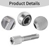 Pack of 2 SDS Plus Adapter, Silver Hex Shank Bit