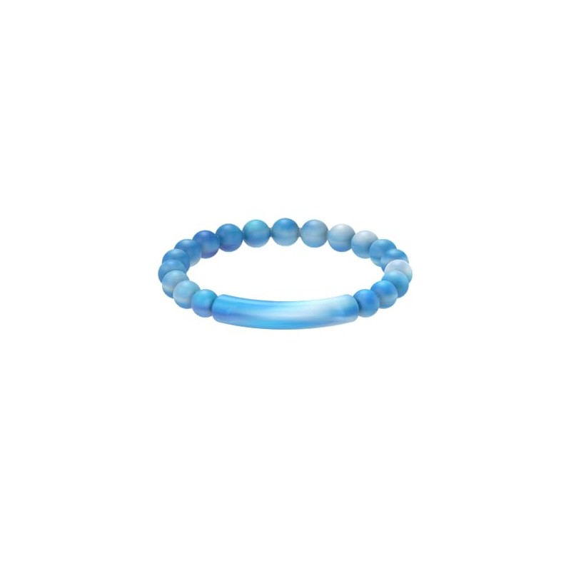 QALO Men & Women's Glow Tranquil Silicone Bracelet, Ultra Comfortable