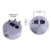 American/Master Lock (1) Hidden Shackle Lock and Hasp Combo A801-