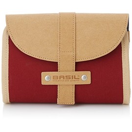 Basil Saddle Bag – Saddlebag, Unisex, Satteltasche Portland-Saddlebag, dunkelrot