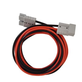IZTOSS 50A Anderson Connector Plug with 6AWG Cable for 6 to 12 Gauge Cable Battery Quick Connector Forklift Plug Wire Trailer Power Storage Power Harness One to One Power Forklift Charging Connector