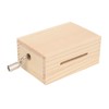 Music Box 15 Note Hand Crank Compact Retro Style Attractive