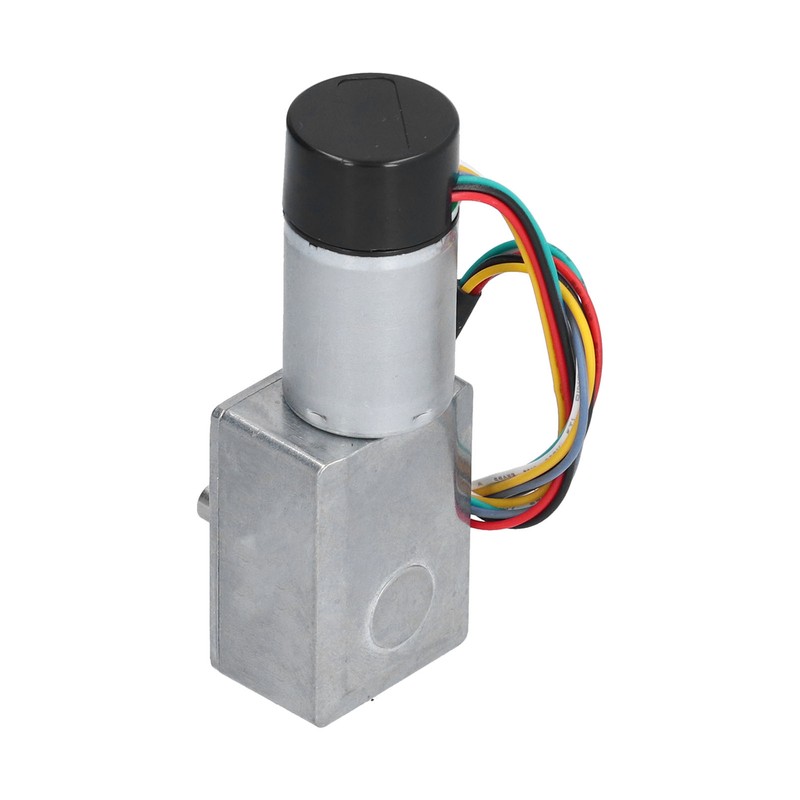 JGY‑370 Encoder Reduction Motor Full Metal Worm Gear Motor with