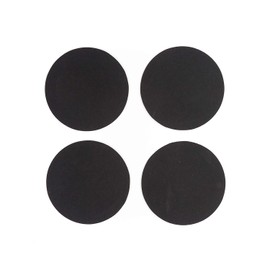 Vacavaliente Coaster, Recycled Leather, Blacks