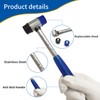 KAIHAOWIN 1.0 inch (25 mm) Rubber Hammer, Plastic Hammer, Combination