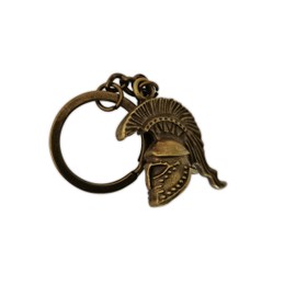 Eillwin Spartan Helmet Keyring Warrior Greek Roman Keychain Charm Birthday Gift For Men