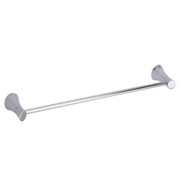 Luxier TB01-1C-18 18 Inch Single Bathroom Towel Bar Chrome