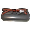 ICON Men's Half Frame Deluxe Designer +1.50 Reading Glasses, Hard