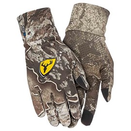 SCENTBLOCKER Shield Series S3 Touch Text Gloves, Hunting Gloves for Men (RT Excape, Small)