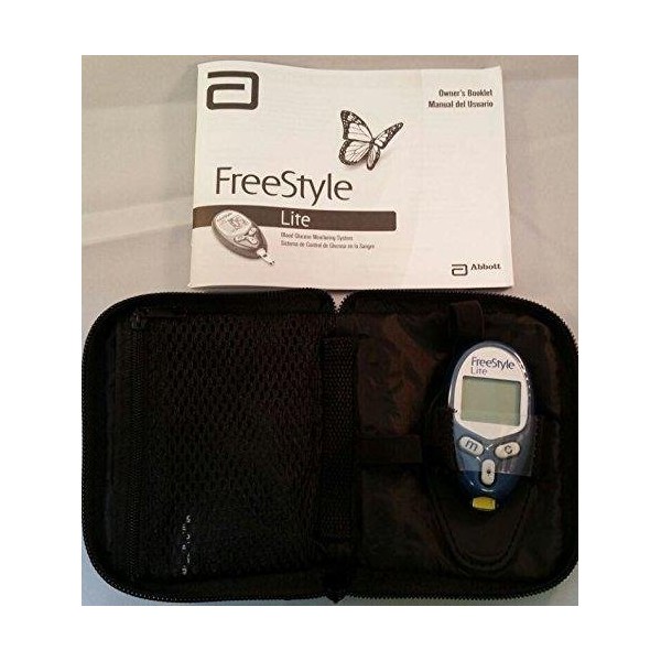 Freestyle Lite Blood Glucose Meter, Manual and Case Only