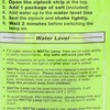 LED Foldable Salt Water Lamp Outdoor Camping Folding 3LED No