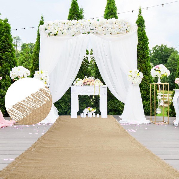 VitalCozy 1 Piece 40 Inch x 50 Feet Wedding Aisle