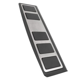 VGEBY Footrest Pedal Stainless Steel Remaining Pedal Cover Replacement for Car Interior