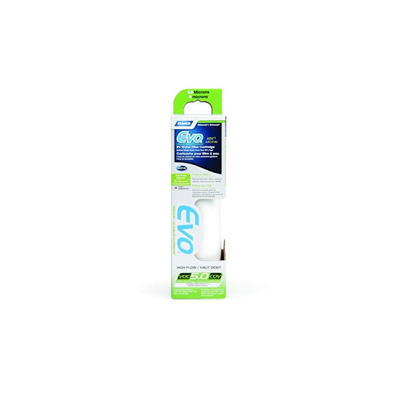 Camco 40620 EVO Premium Replacement Water Filter Cartridge