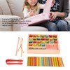 Wooden Magnetic Fishing Game Safe Letters Cognition Preschool Gift for