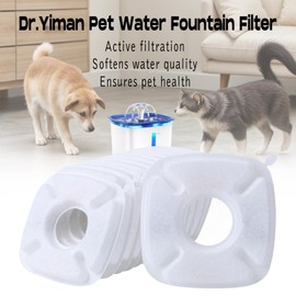 12Pack Cat Water Fountain Filter For Veken 67oz/2L, 95oz/2.8L,135oz/4L, Dispenser
