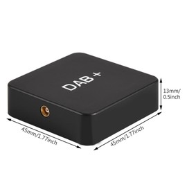 Tangxi DAB Car Radio DAB/DAB + Box Digital Radio DAB Tuner DAB Receiver with Antenna FM Transmission USB Powered for Car Radio Android 5.1 and Above