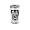 Cue The Fun Billiard Cue Pool Snooker Stainless Steel Insulated
